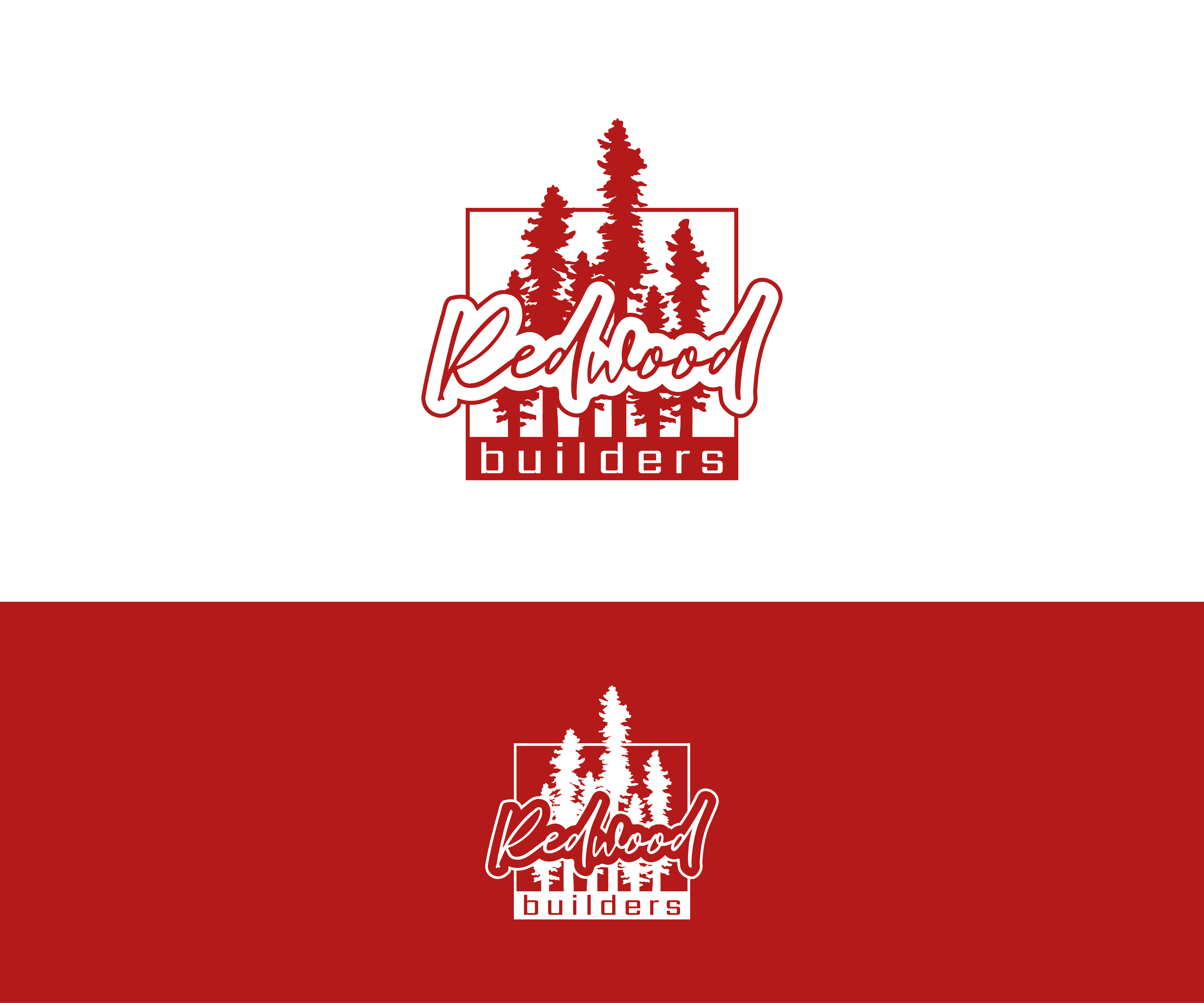 Logo-Design von Luchinorossi95 für REDWOOD BUILDERS | Design #31785087