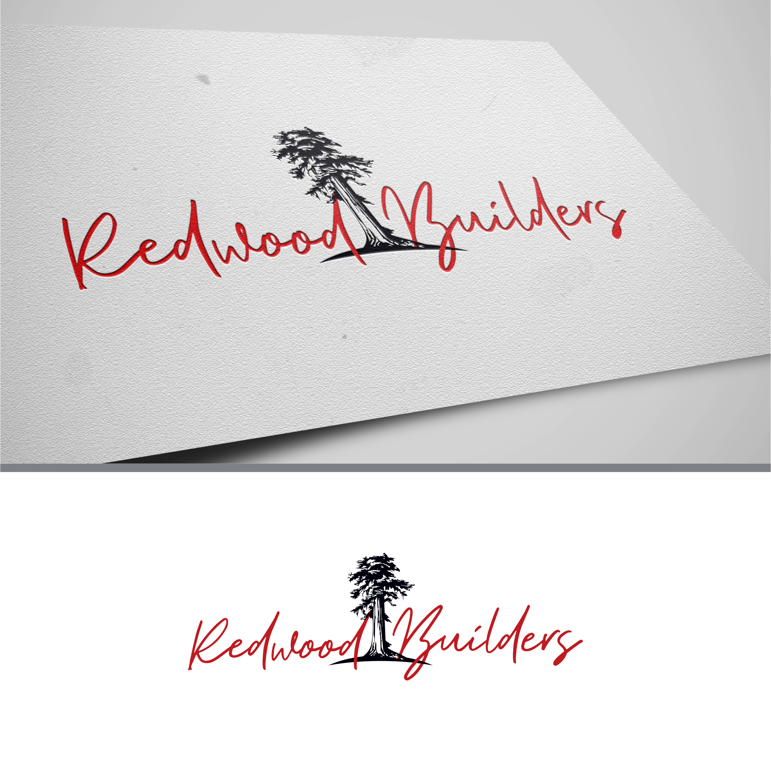 Logo Design by ghillvan for REDWOOD BUILDERS | Design #31799911