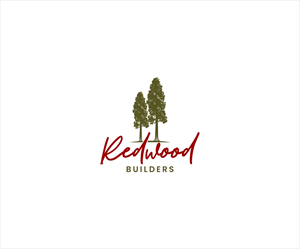 Logo Design by Logocraft for REDWOOD BUILDERS | Design: #31781880