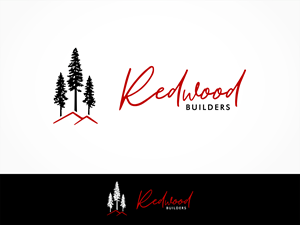 Diseño de Logo por ArtTank para REDWOOD BUILDERS | Diseño: #31780955
