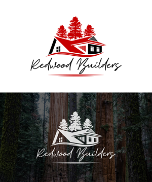Logo Design by debdesign for REDWOOD BUILDERS | Design: #31782512