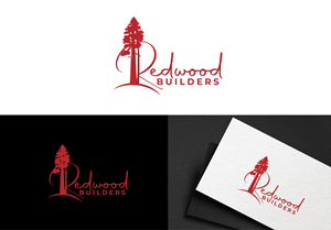 Logo Design by got2believe for REDWOOD BUILDERS | Design: #31816017