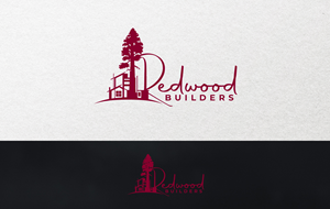 Logo Design by got2believe for REDWOOD BUILDERS | Design: #31821922