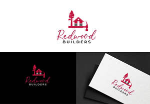 Logo Design by got2believe for REDWOOD BUILDERS | Design #31833243