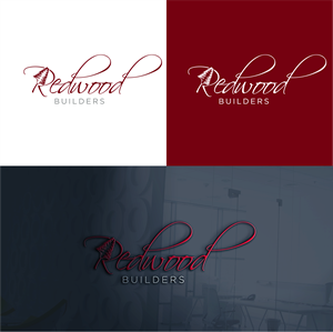 Logo Design by The Lion Studios for REDWOOD BUILDERS | Design: #31794689