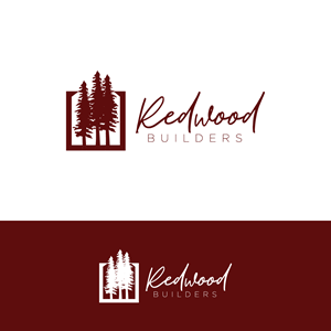 Logo Design by Fauzan Zainal for REDWOOD BUILDERS | Design #31811730