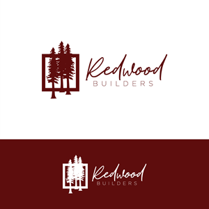 Logo Design by Fauzan Zainal for REDWOOD BUILDERS | Design: #31811732