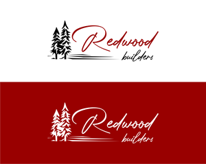 Logo Design by R16 for REDWOOD BUILDERS | Design: #31817606