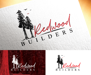Diseño de Logo por step forward 2 para REDWOOD BUILDERS | Diseño: #31774198