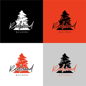 Logo Design by aidea19 for REDWOOD BUILDERS | Design: #31815281