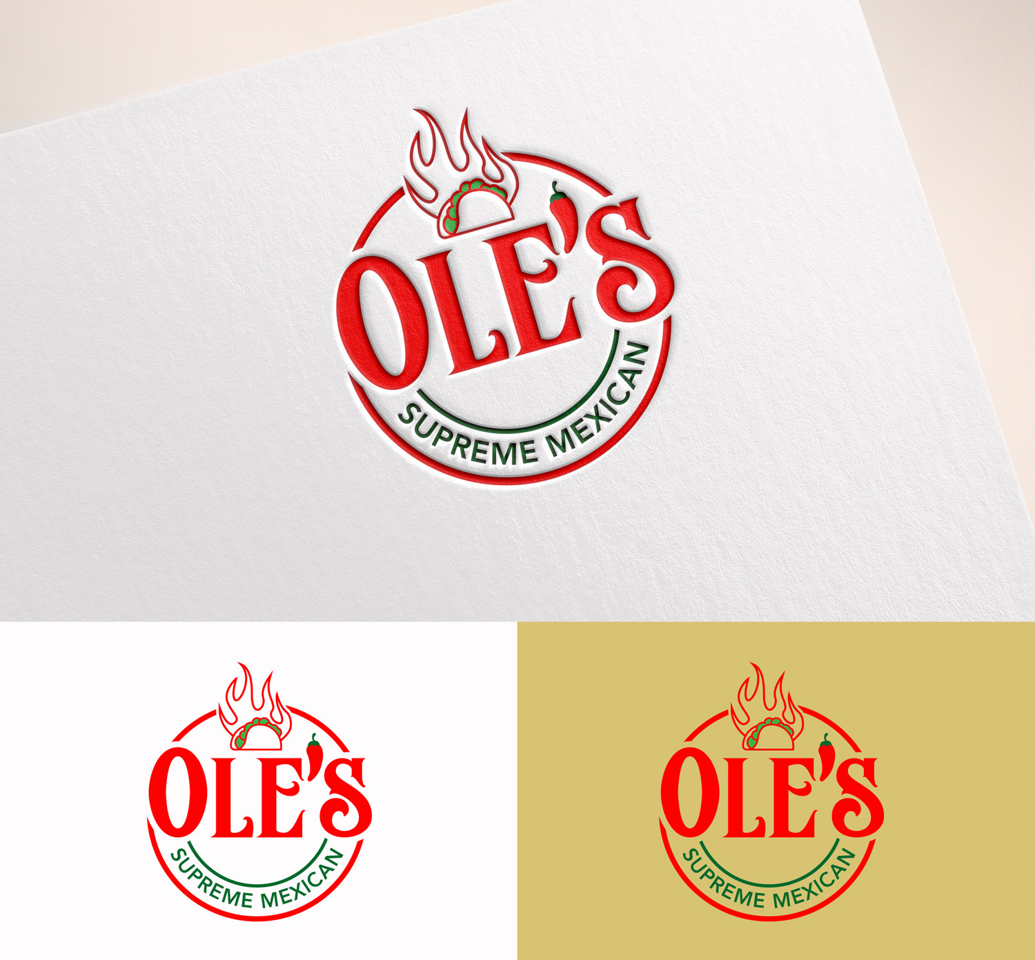 Design de Logo par M Art & Design pour Ole's Fajitas | Design #31777064
