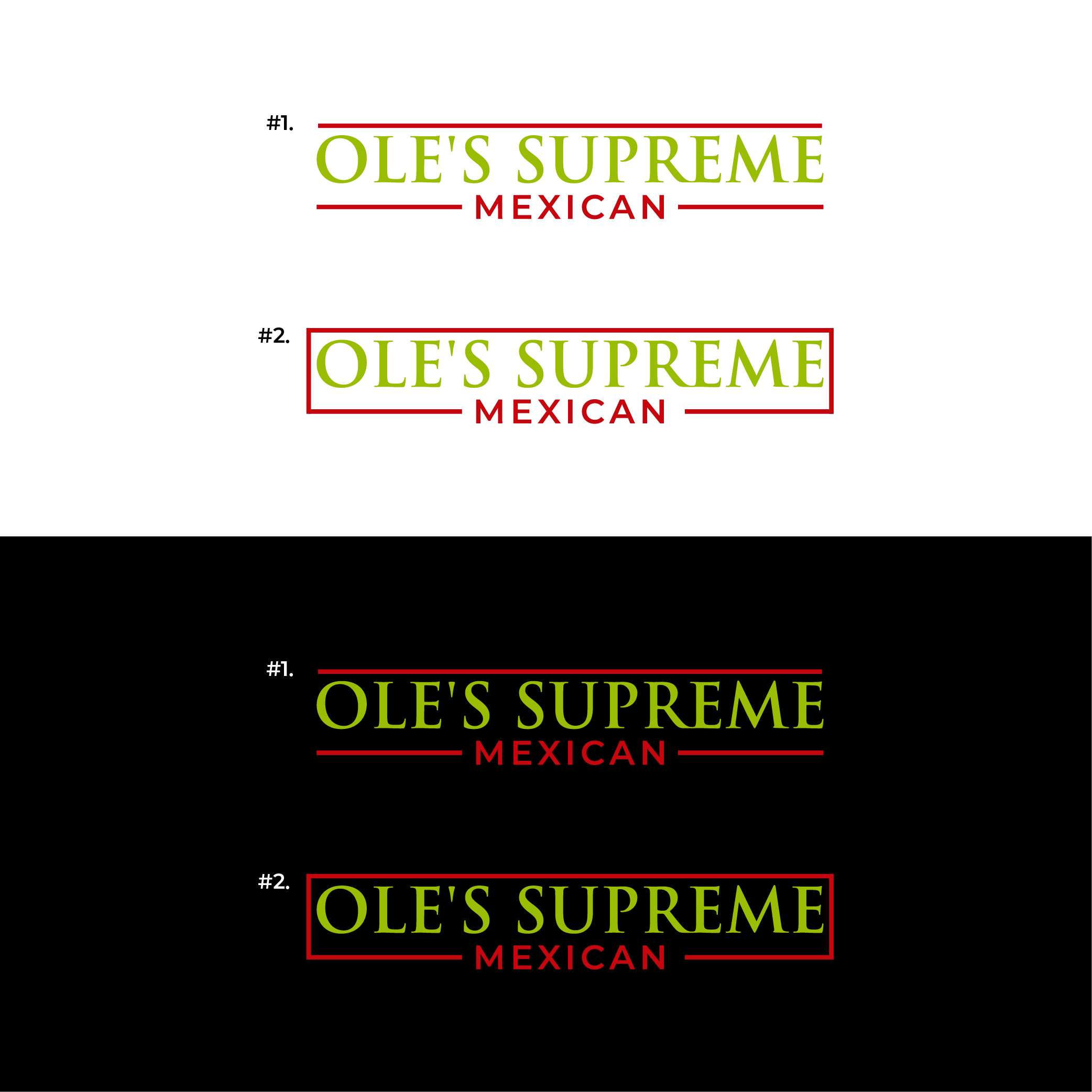 Logo Design by design wae for Ole's Fajitas | Design #31780665