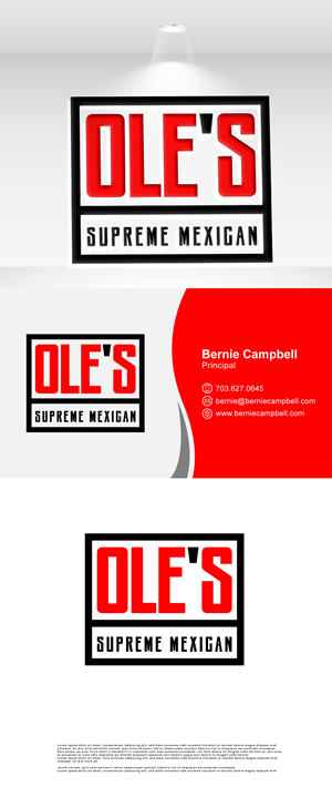 Design de Logo par 100%design pour Ole's Fajitas | Design : #31780566