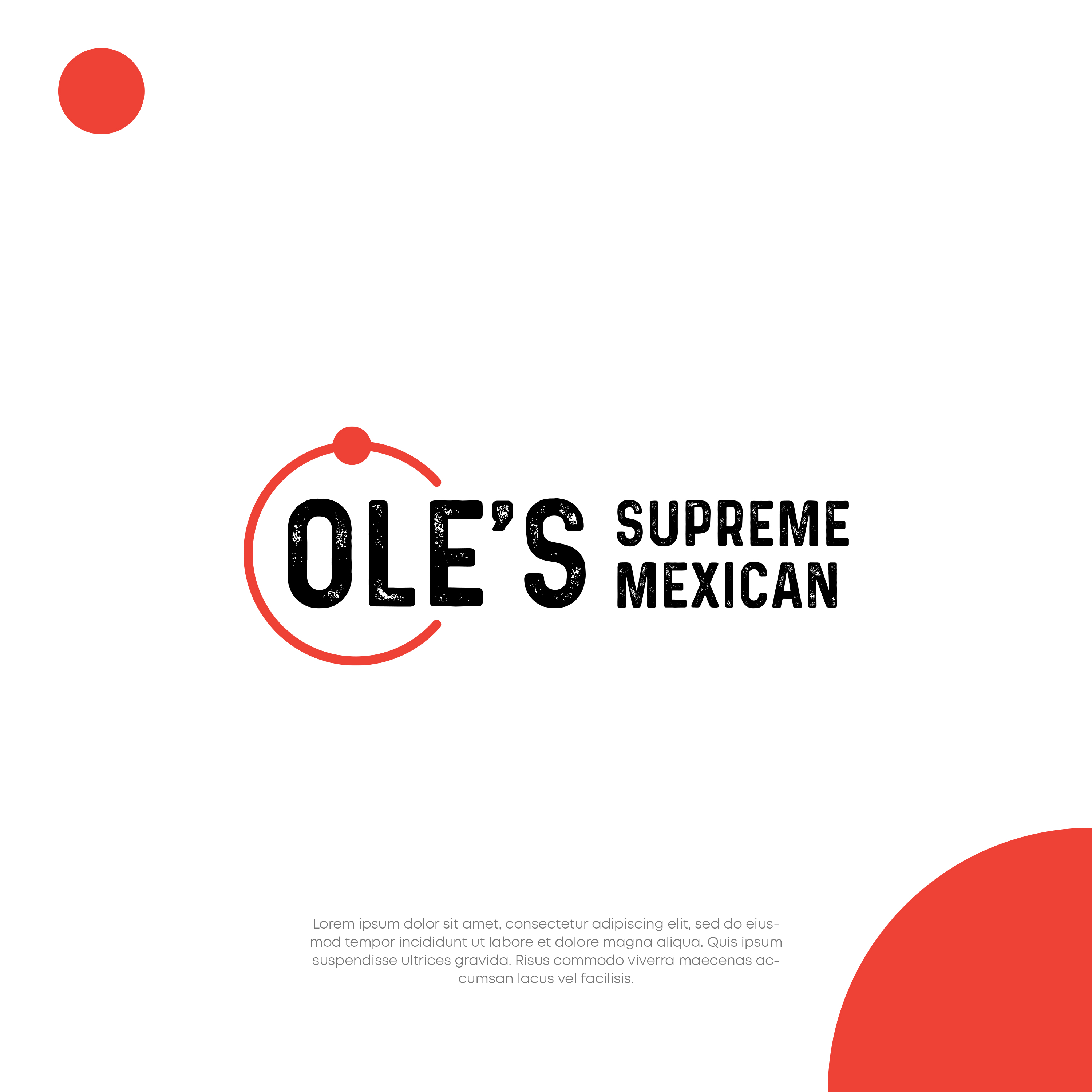 Logo Design by vramar.roy for Ole's Fajitas | Design #31774306