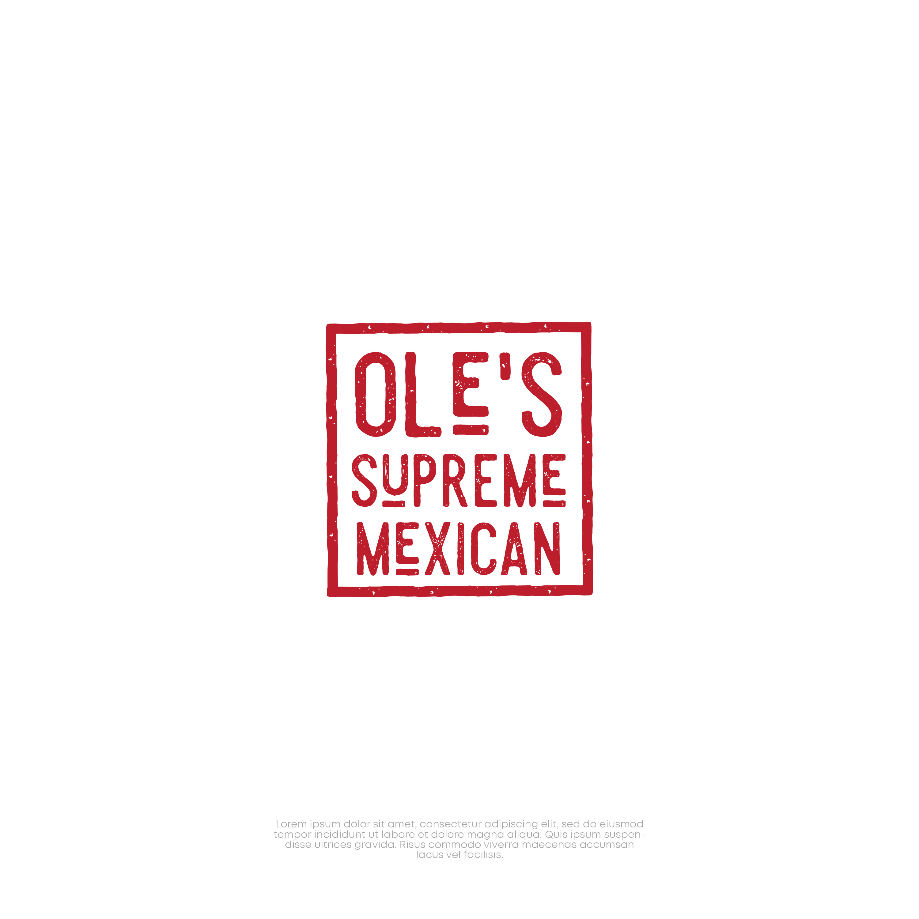 Logo Design by vramar.roy for Ole's Fajitas | Design #31784277