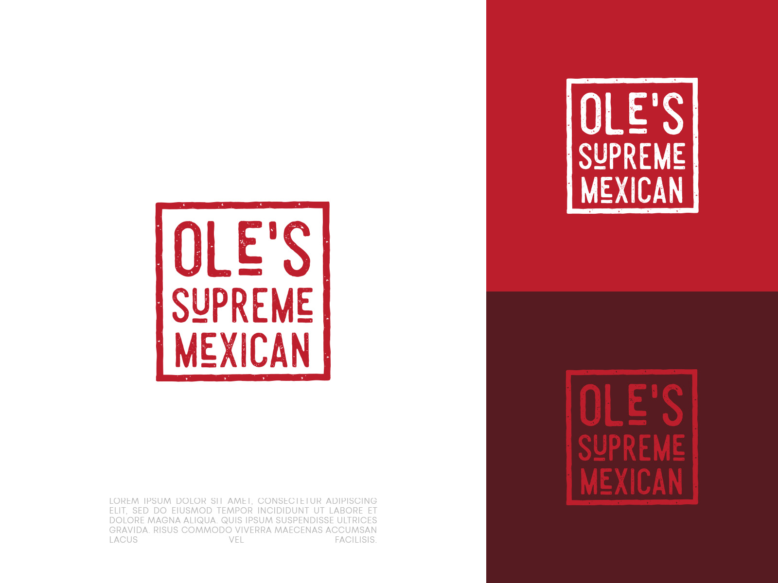 Diseño de Logo por vramar.roy para Ole's Fajitas | Diseño #31784453