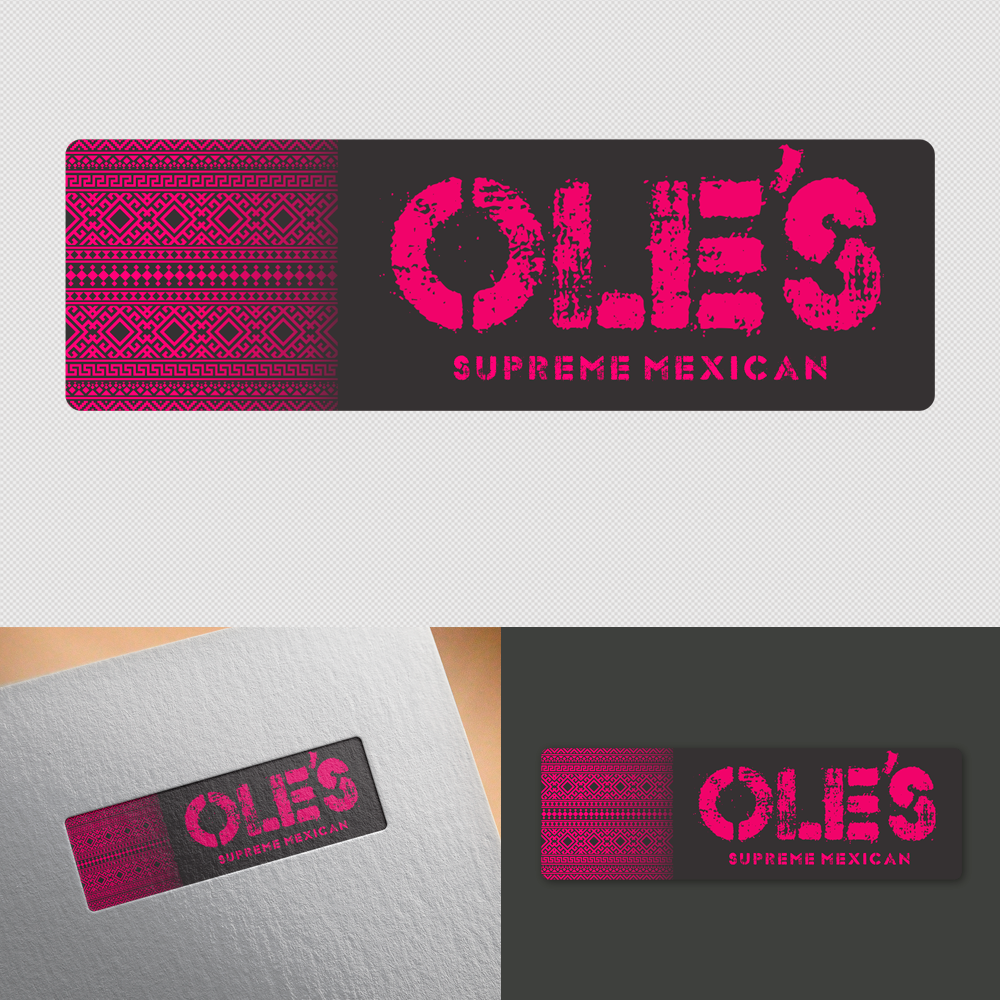Logo Design by Piers for Ole's Fajitas | Design #31806257