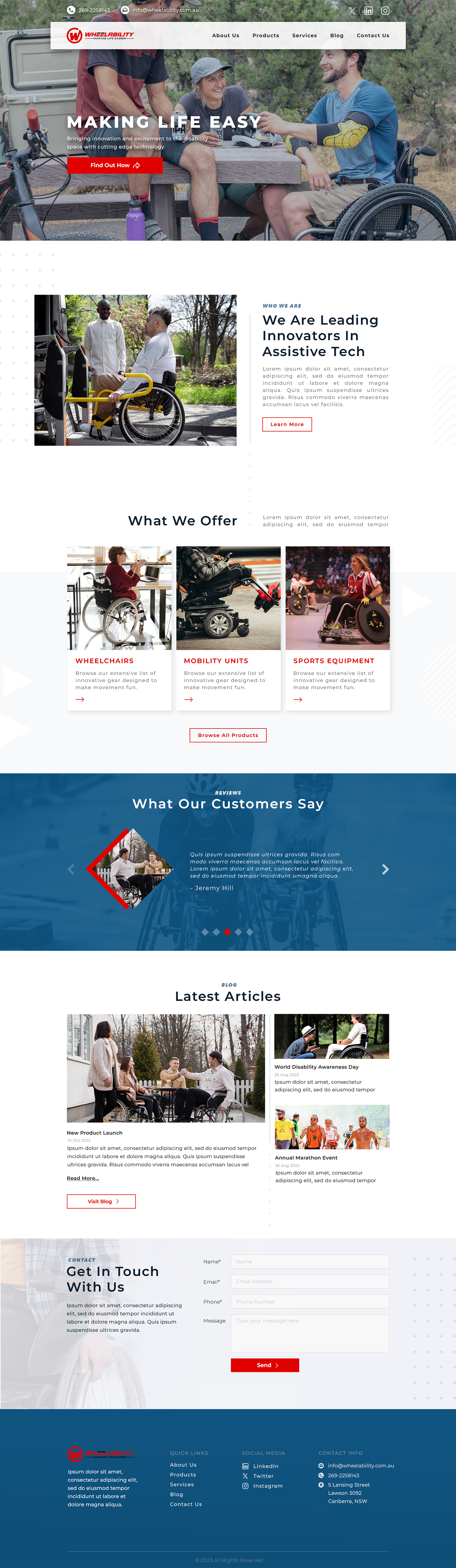 Web Design by C9 Designs for this project | Design #31784267
