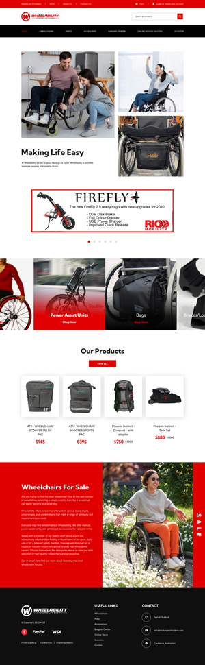 Web Design by Hafsa Fatymah for this project | Design #31785598
