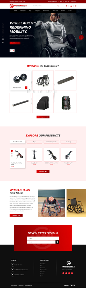 Web Design by Hafsa Fatymah for this project | Design: #31785603