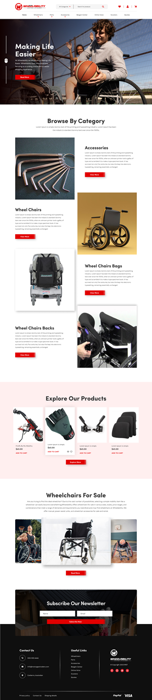 Web Design by Hafsa Fatymah for this project | Design: #31785604