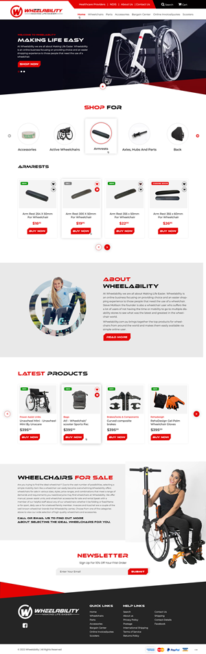 Web Design by pb for this project | Design: #31785119