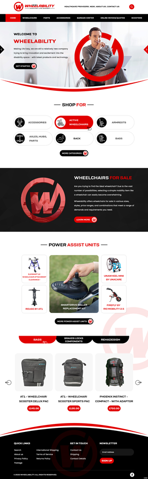 Web Design by pb for this project | Design: #31785132