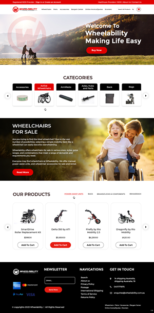 Web Design by pb for this project | Design: #31793256