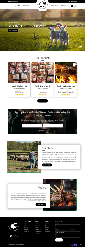 Web Design by pb for this project | Design: #31785096