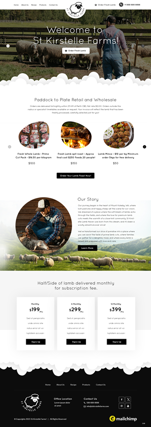 Web Design by pb for this project | Design: #31785097