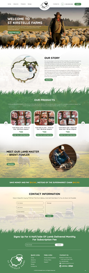 Web Design by pb for this project | Design: #31785100