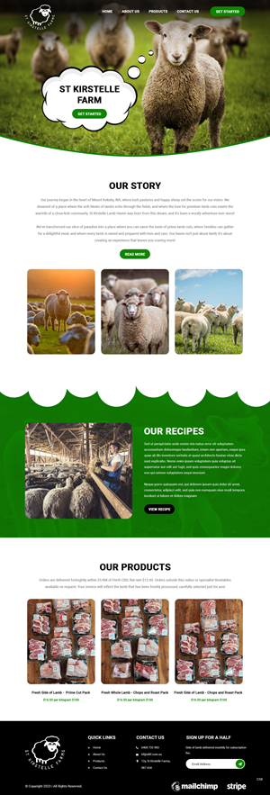 Web Design by pb for this project | Design: #31785101