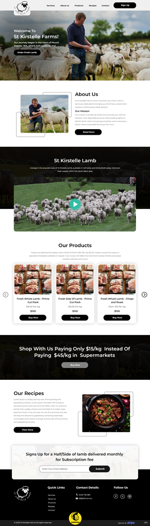 Web Design by pb for this project | Design: #31785108