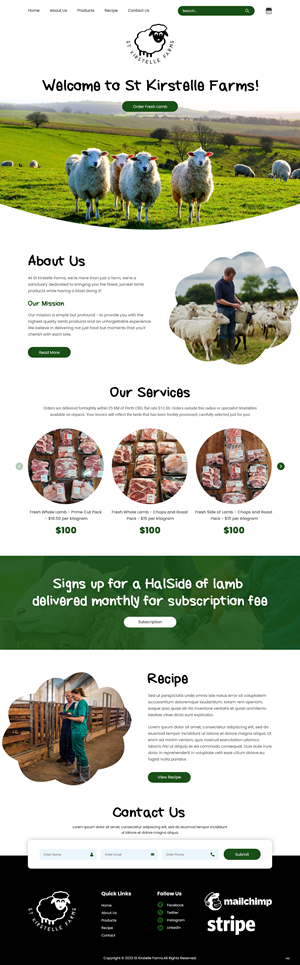Web Design by pb for this project | Design: #31785109