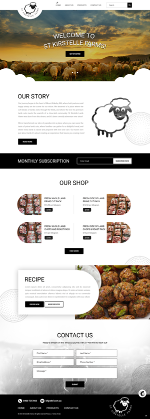 Web Design by pb for this project | Design: #31793241