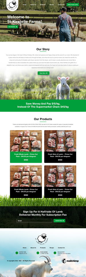 Web Design by pb for this project | Design: #31793242