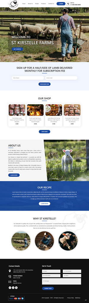 Web Design by pb for this project | Design: #31793244