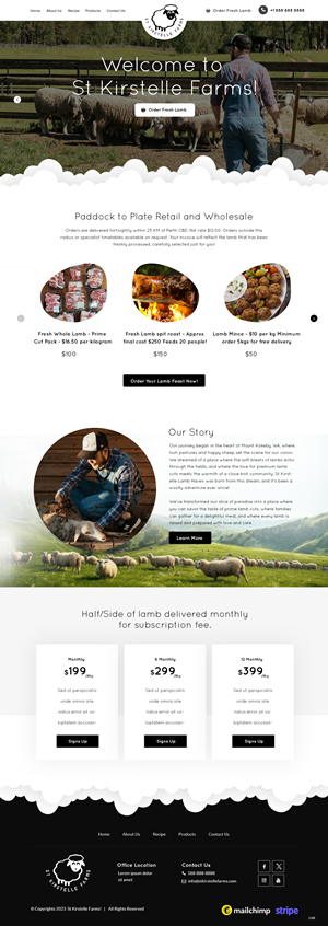 Web Design by pb for this project | Design: #31793246