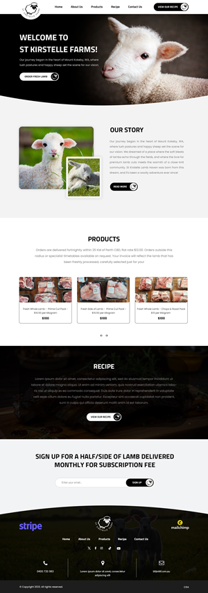 Web Design by pb for this project | Design: #31793247