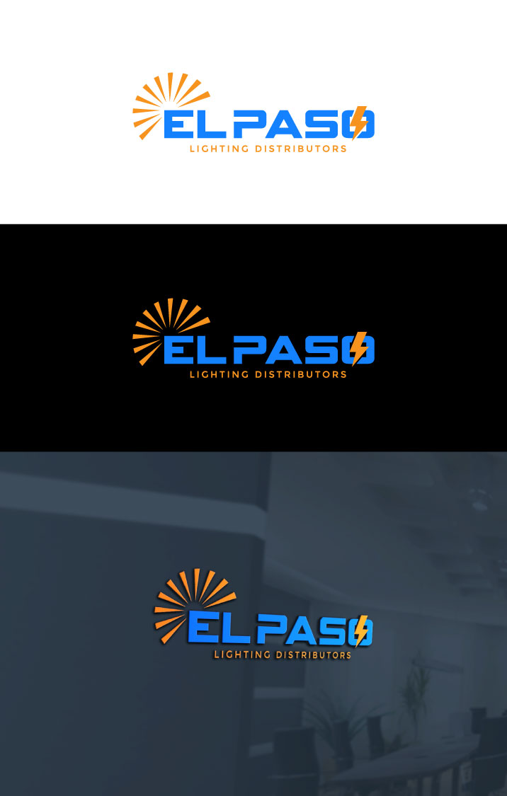 Professional, Modern, Electrical Logo Design for El Paso Lighting