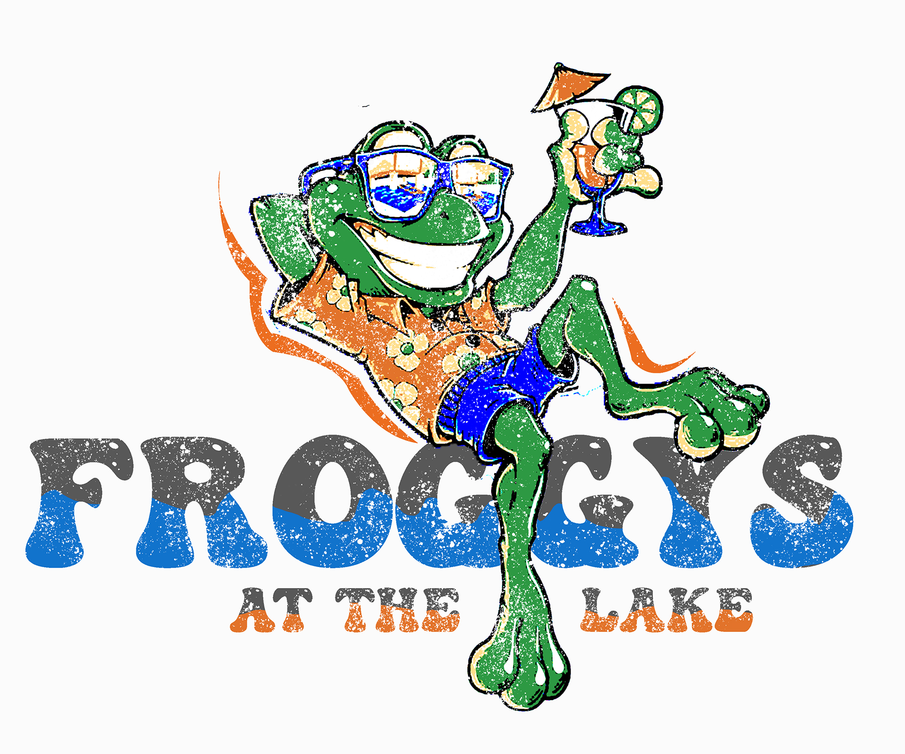 T-shirt Design by Johncina for Froggys at the Lake | Design #31799991