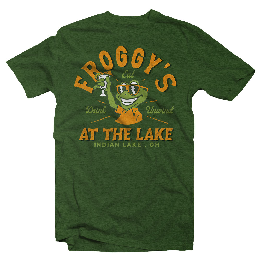 T-shirt Design by syaman for Froggys at the Lake | Design #31795467