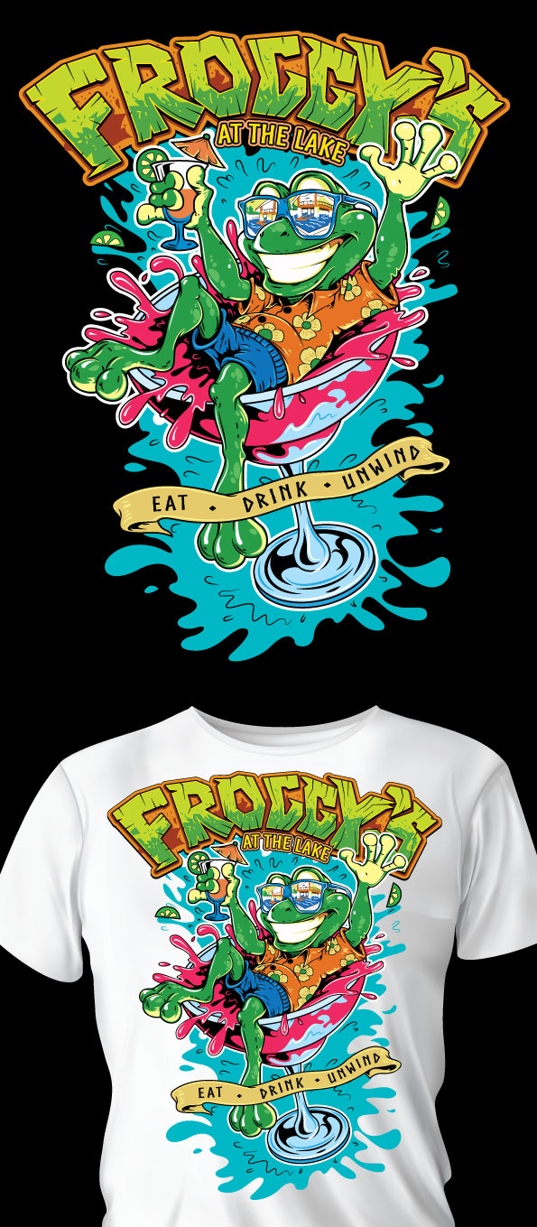 T-Shirt-Design von ally designs für Froggys at the Lake | Design #31799487
