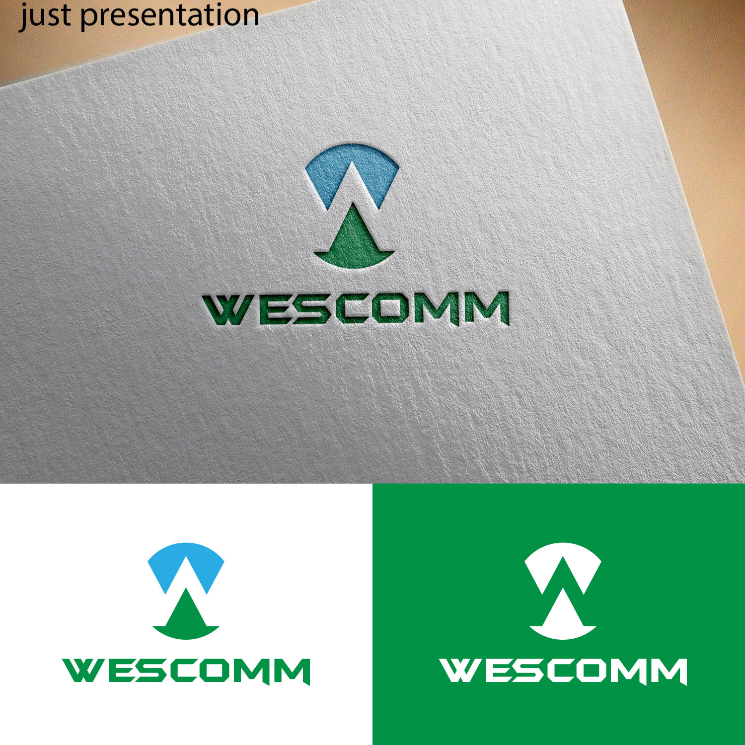 Logo Design by Mi Design1 for Wescomm Precision Metal Products Limited | Design #31789496