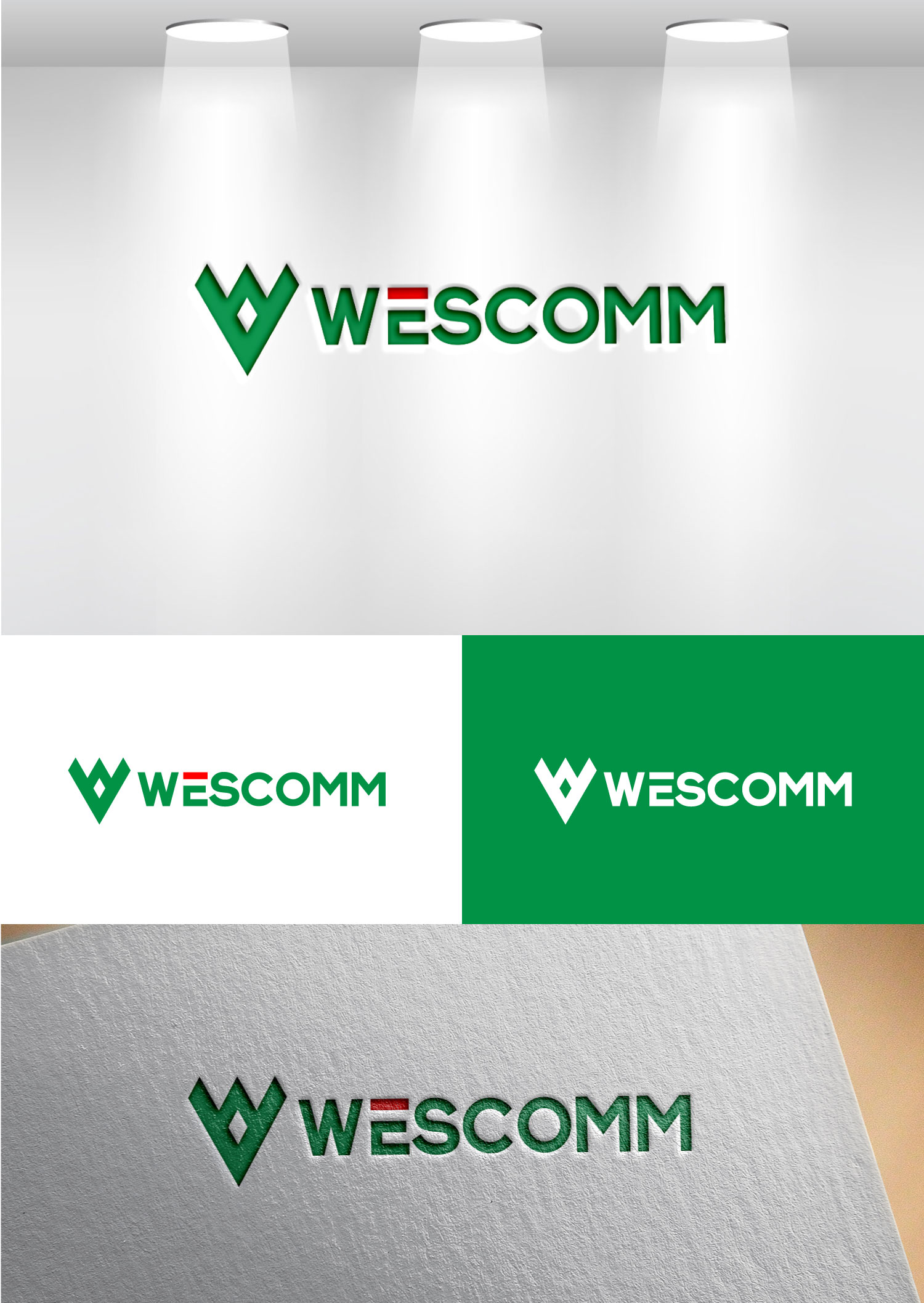Logo Design by Mi Design1 for Wescomm Precision Metal Products Limited | Design #31790280