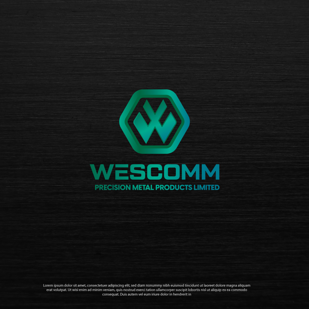 Logo Design by MINIMALIST_EXPERT for Wescomm Precision Metal Products Limited | Design #31788442