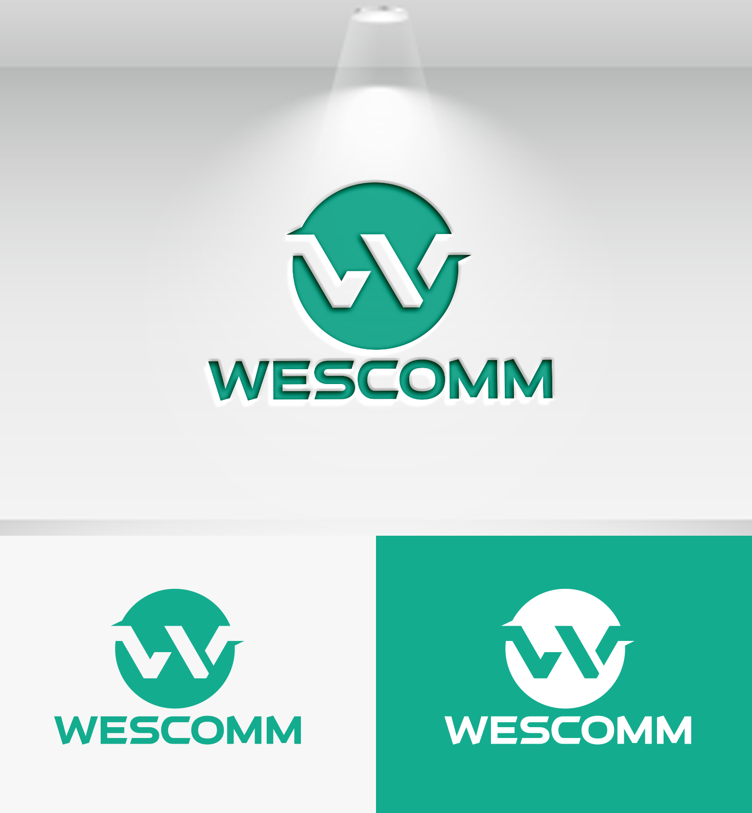 Logo Design by Pilot_DesignR™ for Wescomm Precision Metal Products Limited | Design #31812246