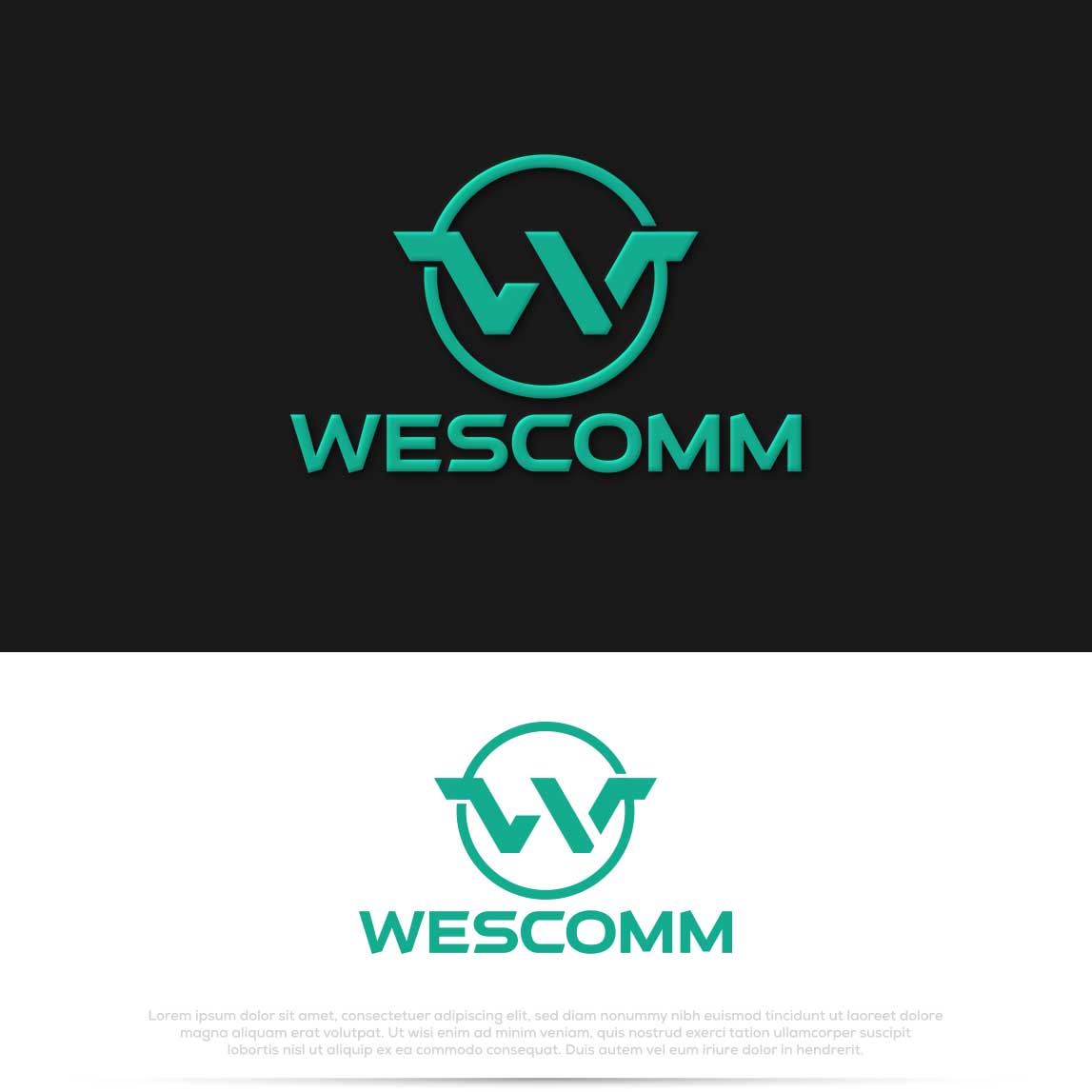Logo Design by Pilot_DesignR™ for Wescomm Precision Metal Products Limited | Design #31812250