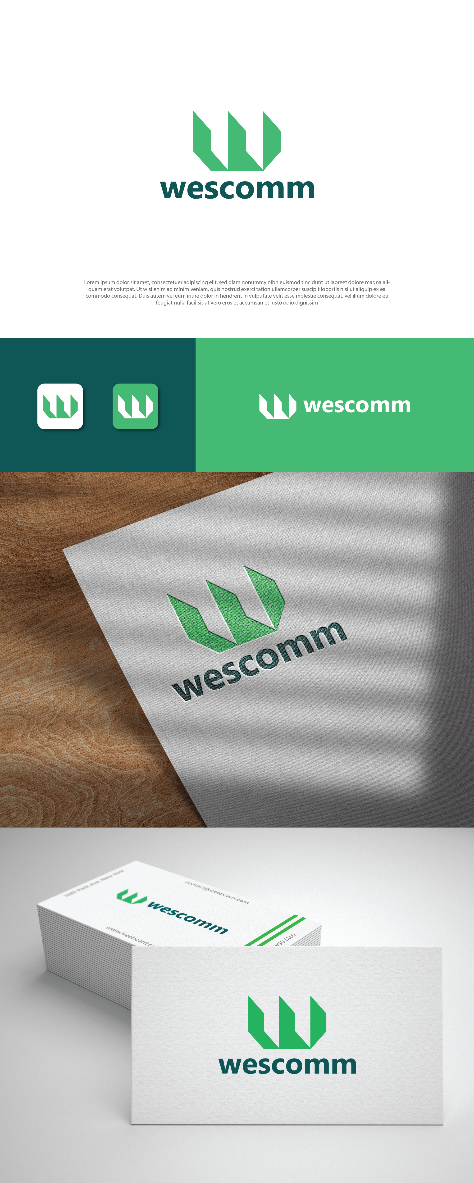Logo Design by Grapismo Brand Studio for Wescomm Precision Metal Products Limited | Design #31802116
