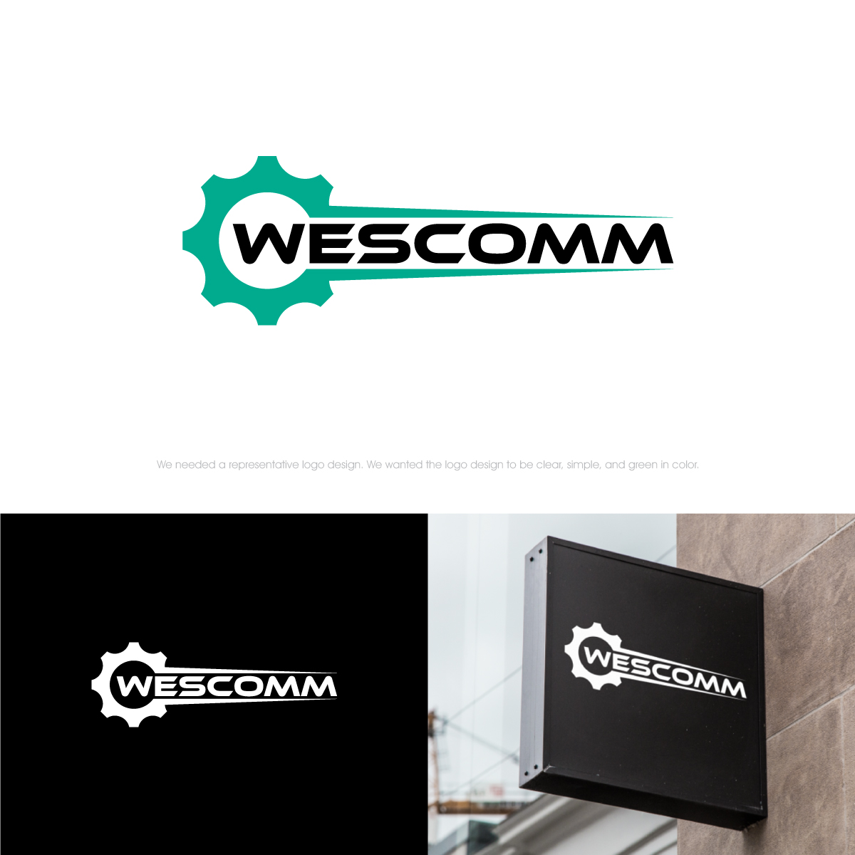 Logo Design by webeezine for Wescomm Precision Metal Products Limited | Design #31803436